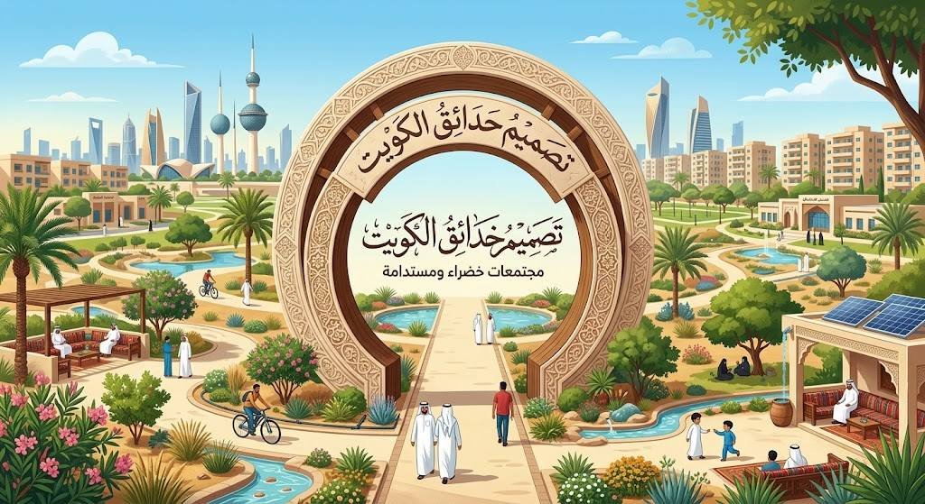 تصميم حدائق منزلية في الكويت