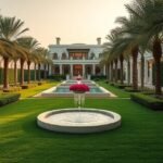 تنسيق حدائق الروضه