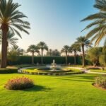 تنسيق حدائق المنصوريه