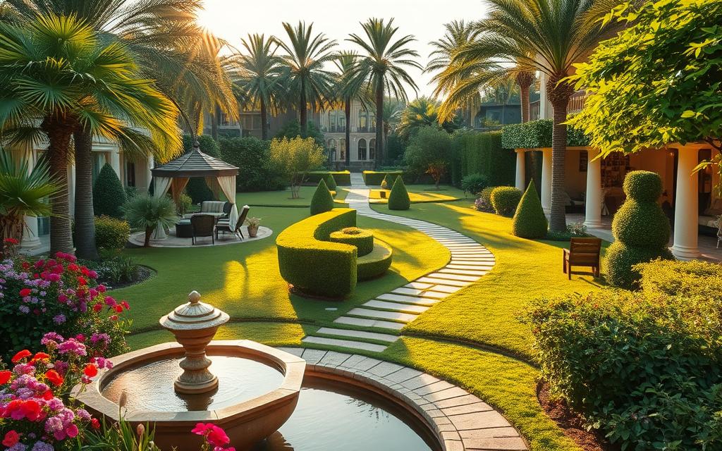 تنسيق حدائق الكويت: جودة وإبداع في كل تفصيلة