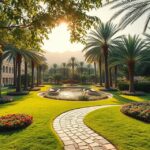 تنسيق حدائق الشهداء بالكويت