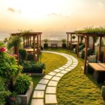 تنسيق حدائق المسيلة بالكويت