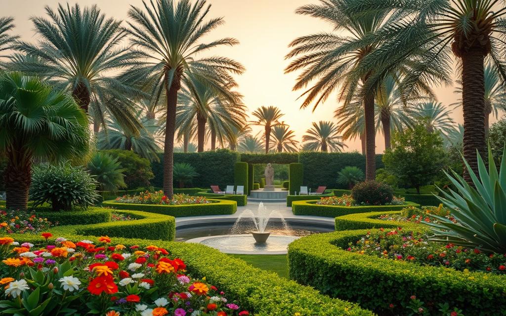 تنسيق حدائق المنطقة العاشرة بالكويت