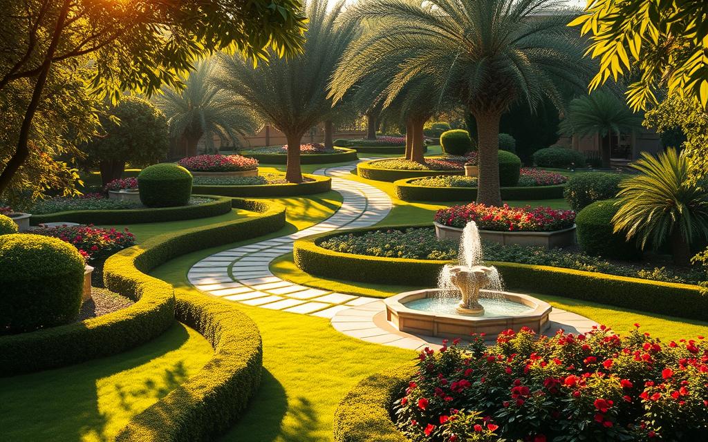 تنسيق حدائق صباح السالم بالكويت