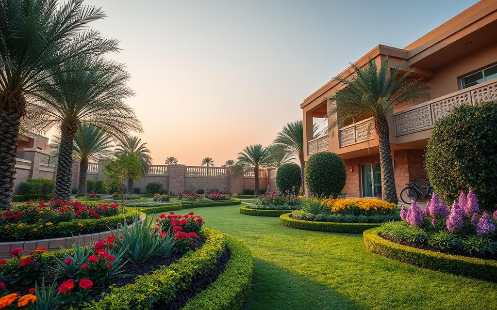 تنسيق حدائق مشرف بالكويت