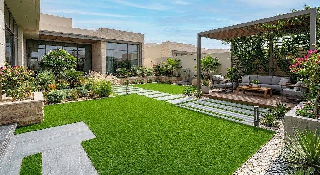 تنسيق حدائق منزلية بالكويت