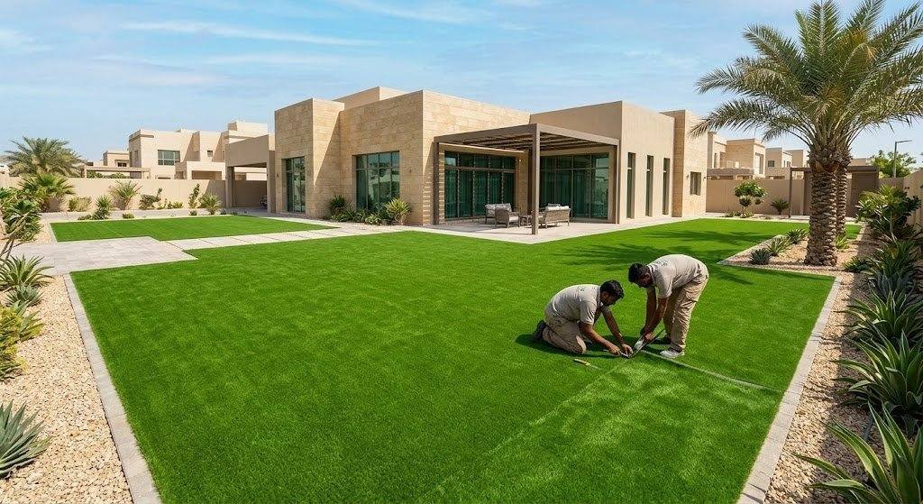 تركيب عشب صناعي بالكويت