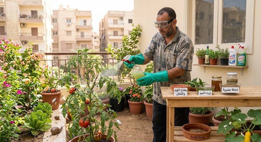 حشرات الحديقة وكيف تتخلص منها | مكافحة فعالة لبيئة خضراء آمنة